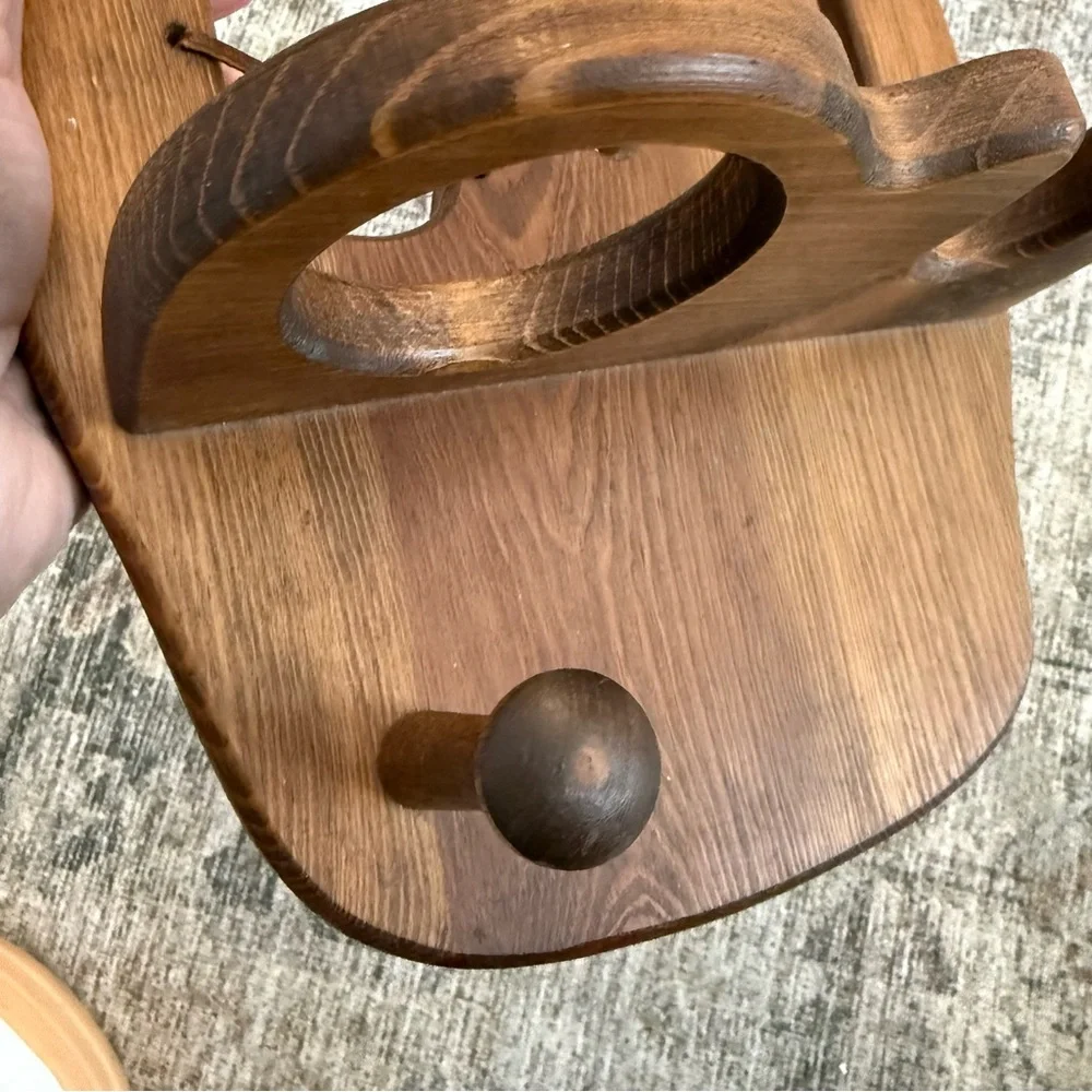 Wooden Baseball Glove Wall Decor